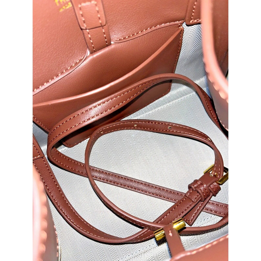 The Row Margaux 10 Bag in Cuir Saddle Leather SOLD OUT MSRP $4600 NWOT - Picture 16 of 16